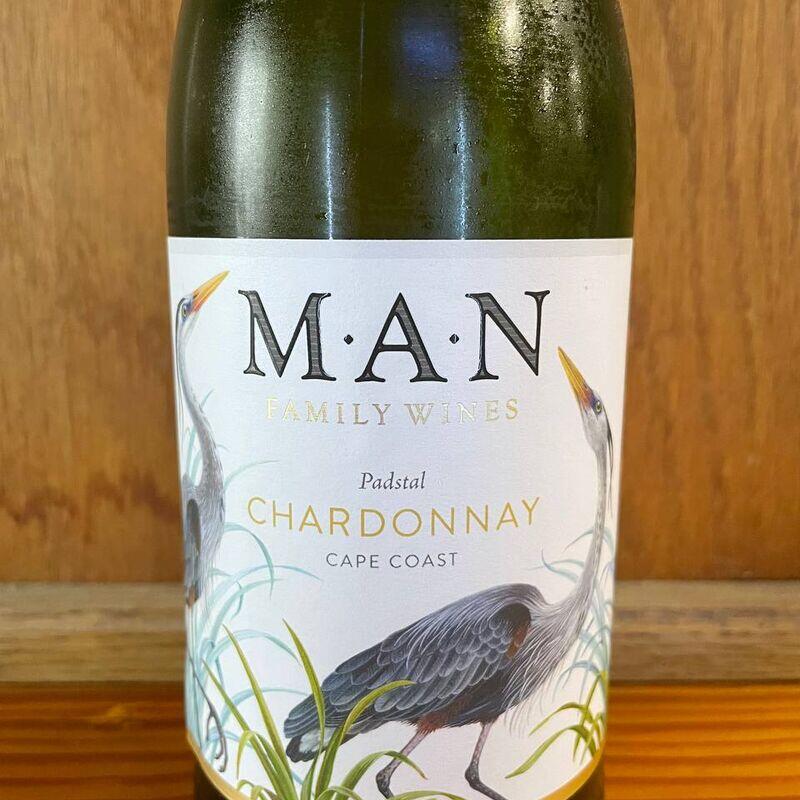 Bottle of Chardonnay