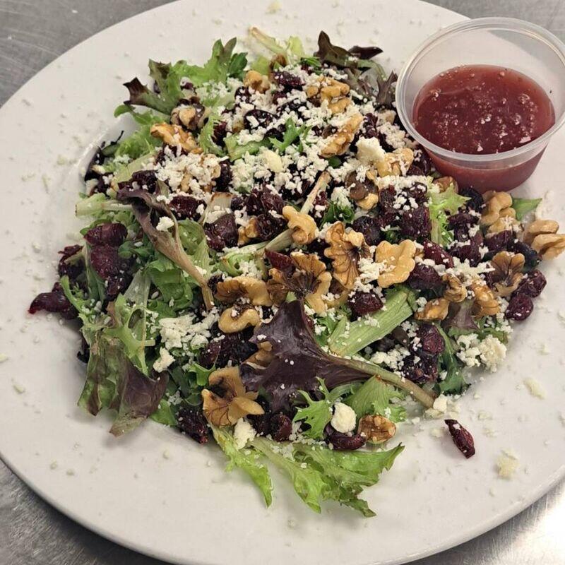 Walnut Cranberry Salad